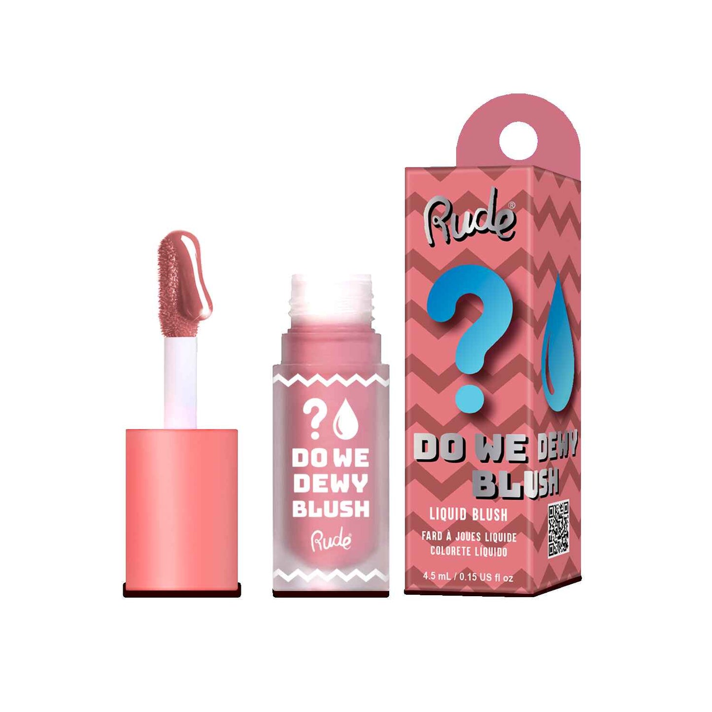 Rude Do We Dewy Liquid Blush