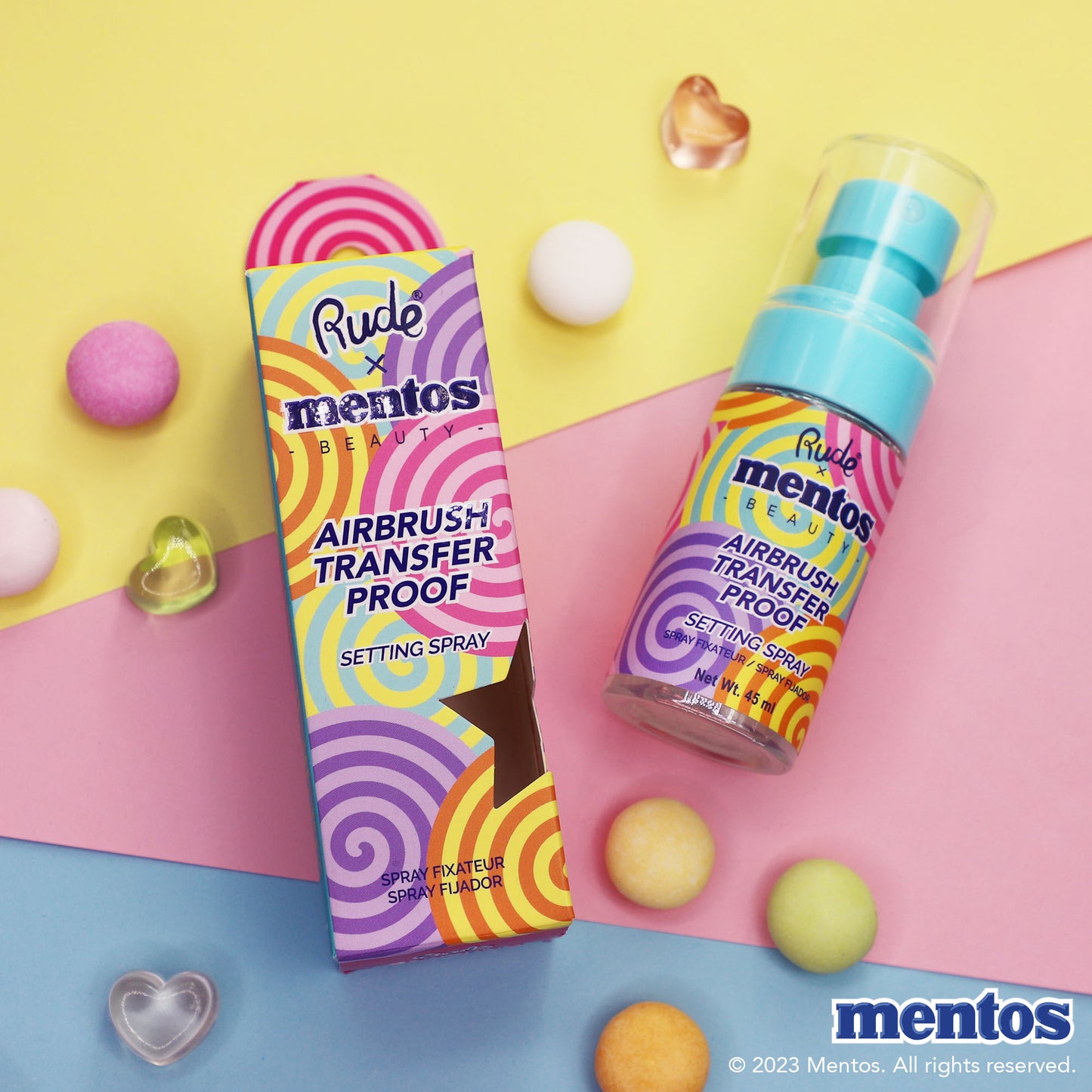 Rude Mentos Airbrush Transfer Proof Setting Spray