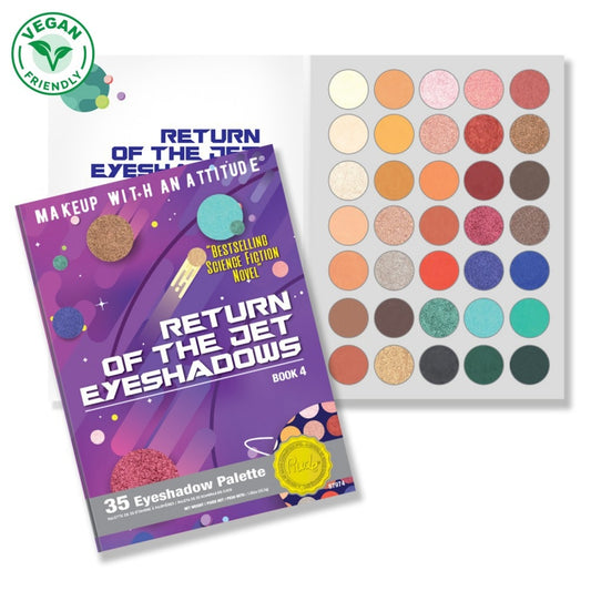 Rude Return Of The Jet Eyeshadow 35 Eyeshadow Palette - Book 4