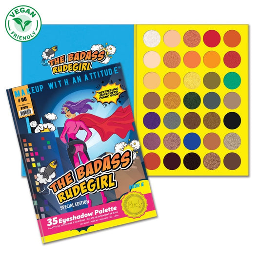 Rude The Badass Rudegirl - 35 Eyeshadow Palette Book 6