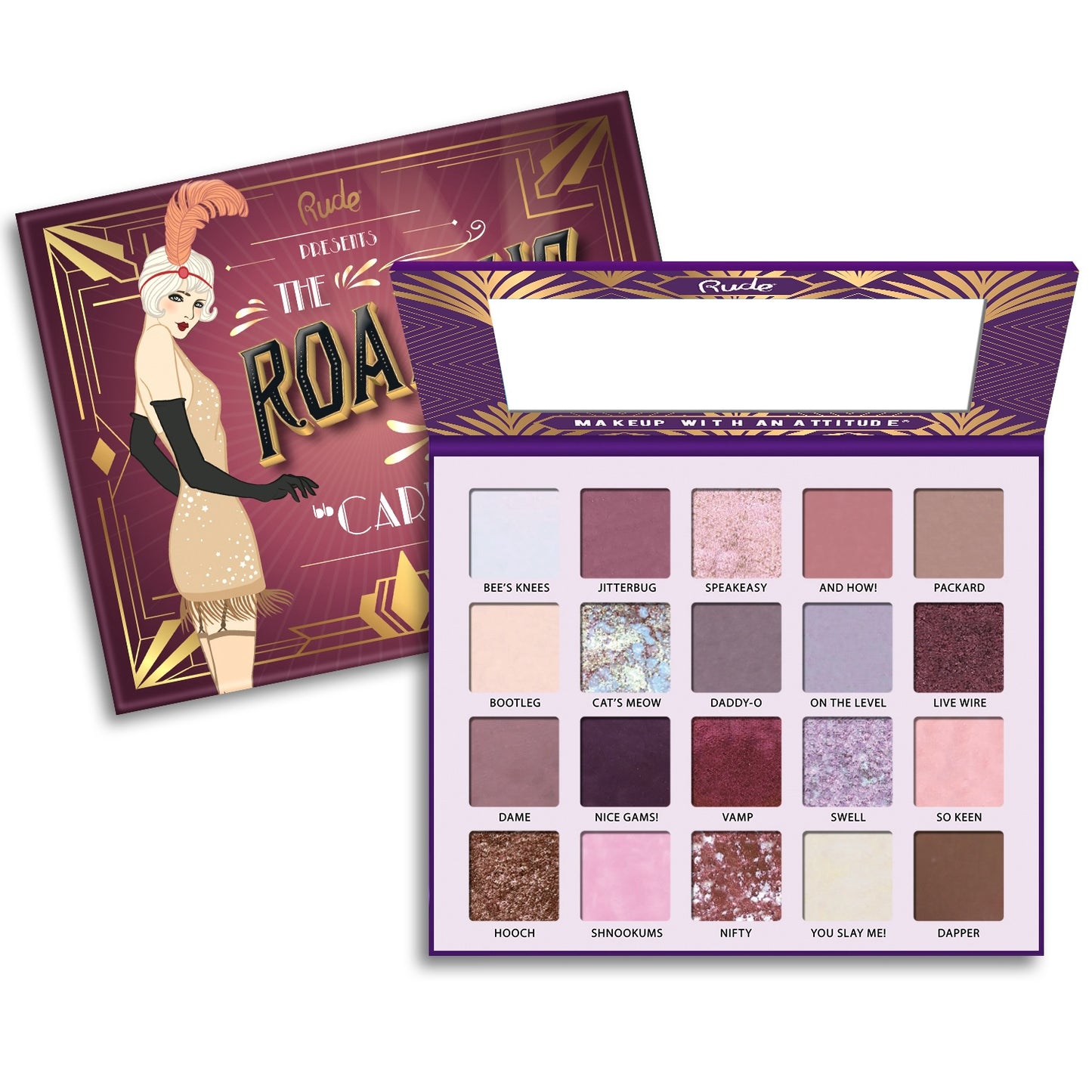 Rude The Roaring 20'S Eyeshadow Palette