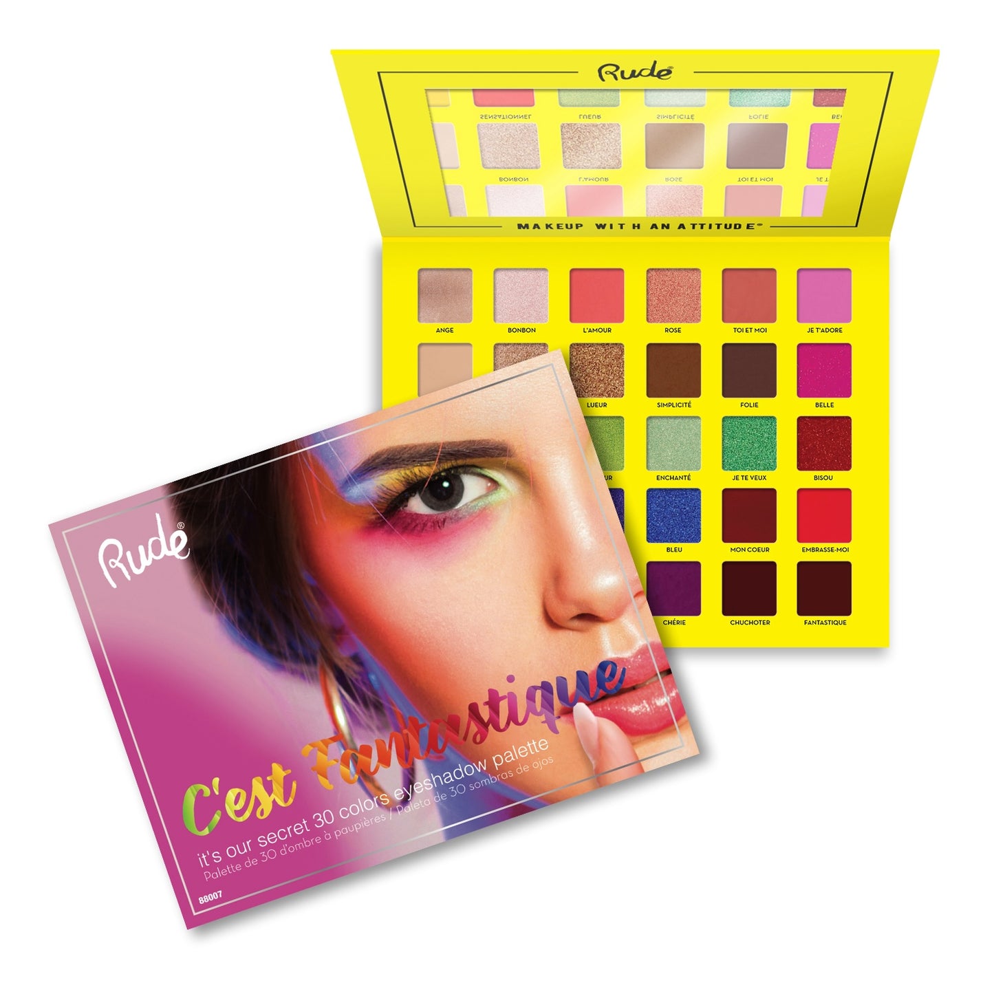 Rude C'Est Fantastique - 30 Eyeshadow Palette