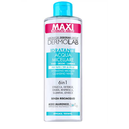 Dermolab Hydrating Micellar Cleansing Water 6 In 1 - 400ml