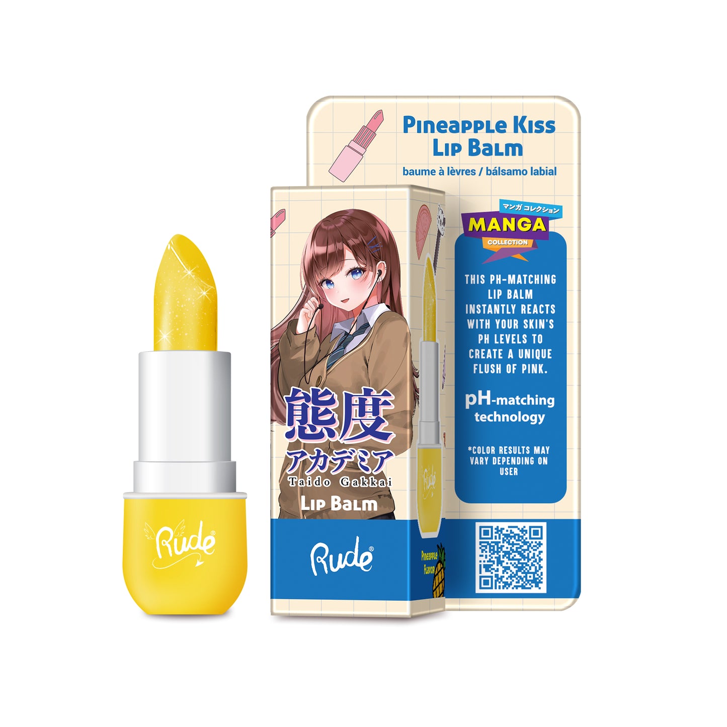 Rude Manga Collection Lip Balm