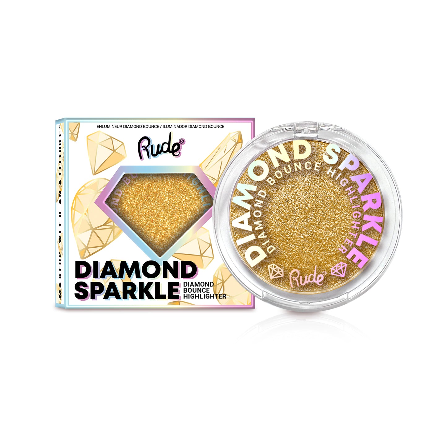 Rude Diamond Sparkle Diamond Bounce Highlighter