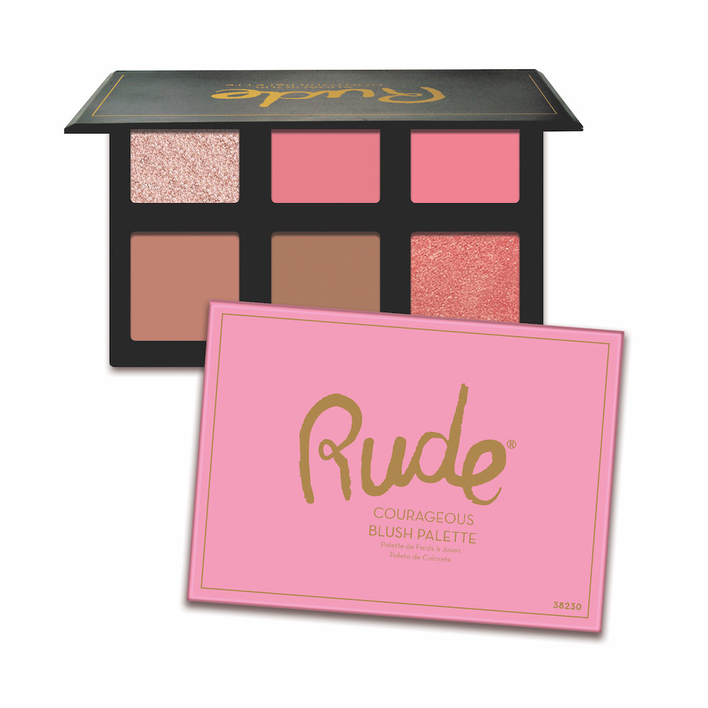 Rude Courageous Blush Palette