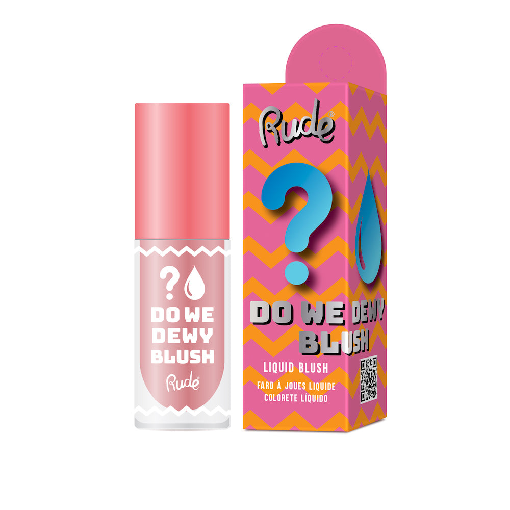 Rude Do We Dewy Liquid Blush