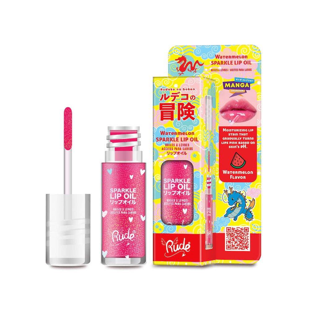 Rude Manga Collection Manga Sparkle Lip Oil