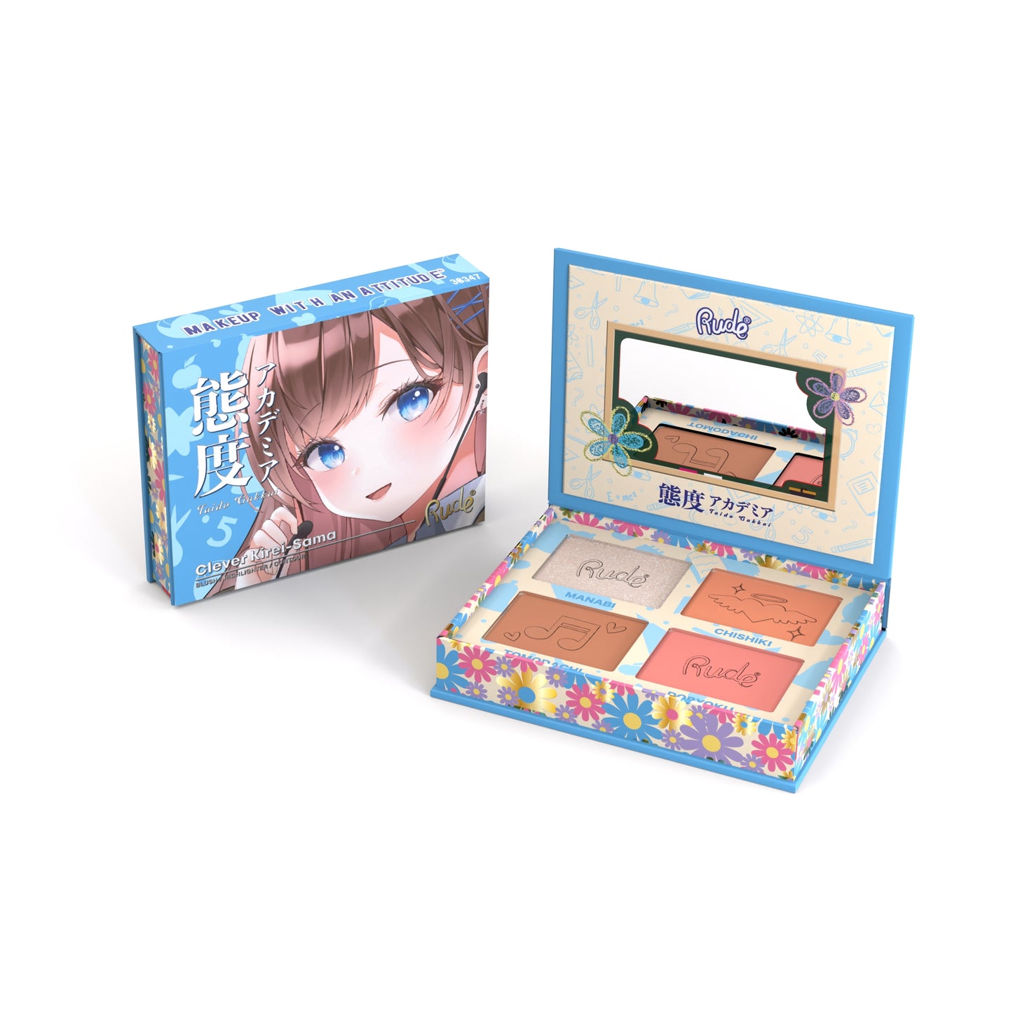 Rude Manga Collection Face Palette