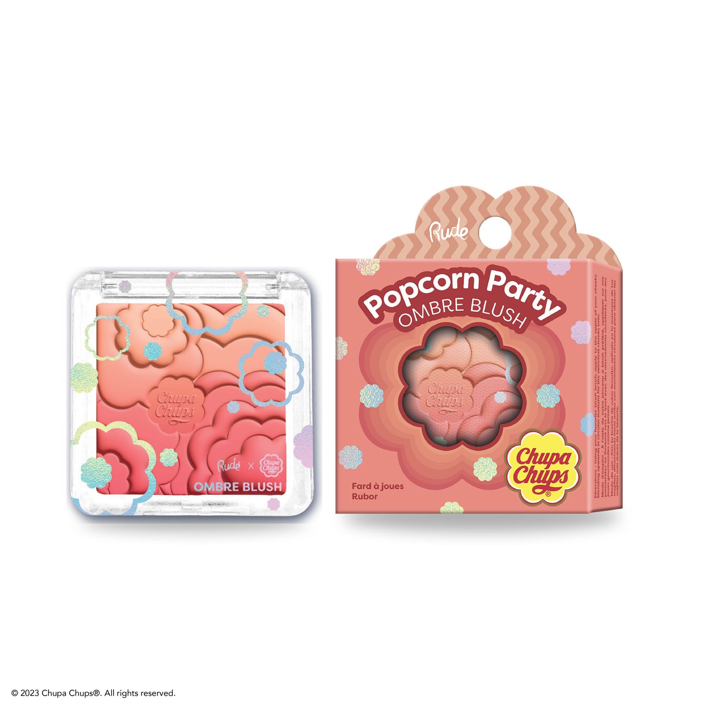 Rude Chupa Chups Popcorn Party Ombre Blush