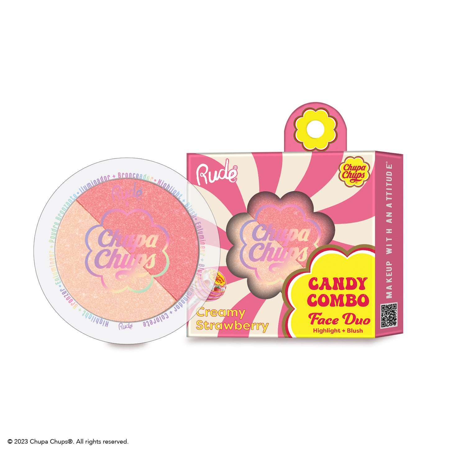 Rude Chupa Chups Candy Combo Face Duo