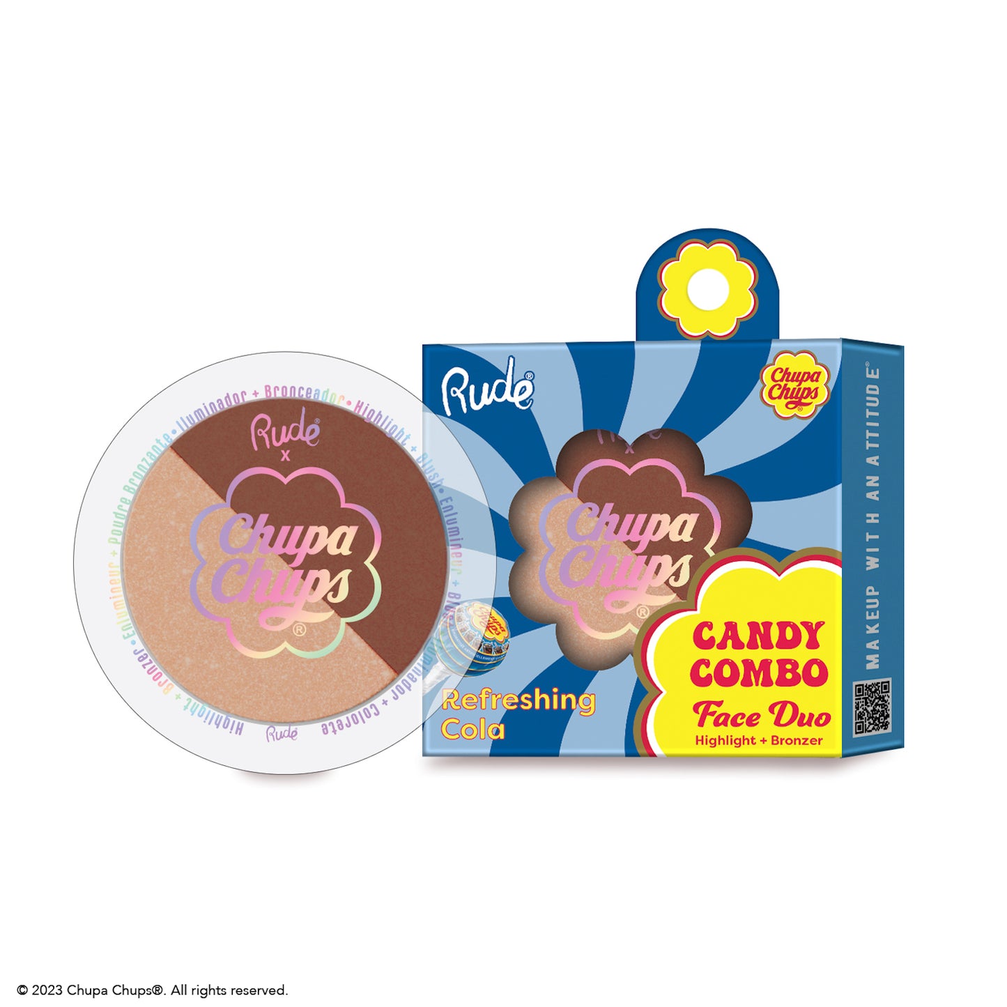 Rude Chupa Chups Candy Combo Face Duo