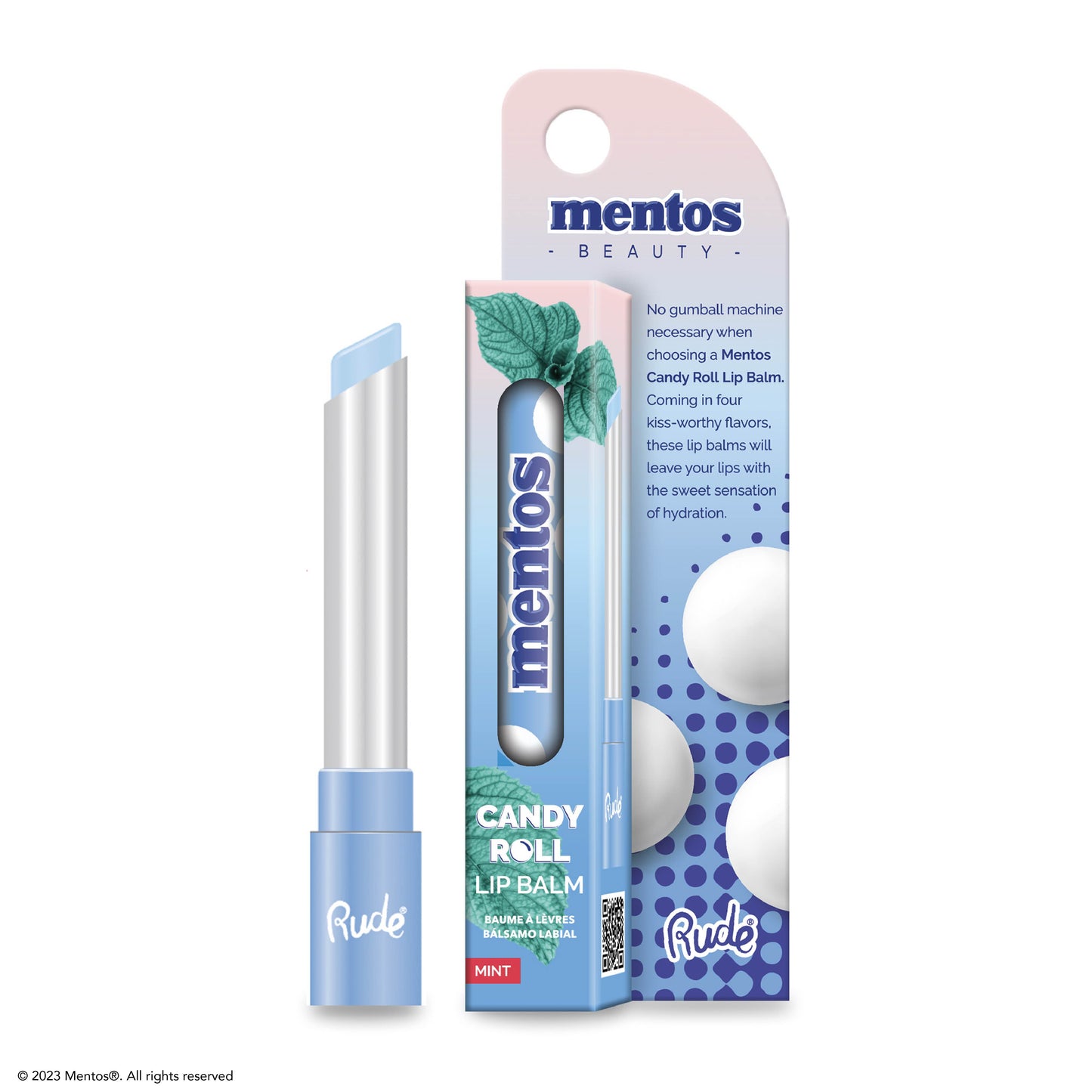 Rude Mentos Candy Roll Lip Balm