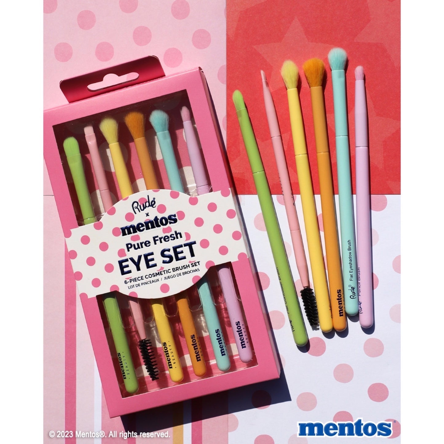 Rude Mentos Pure Fresh Eye Set