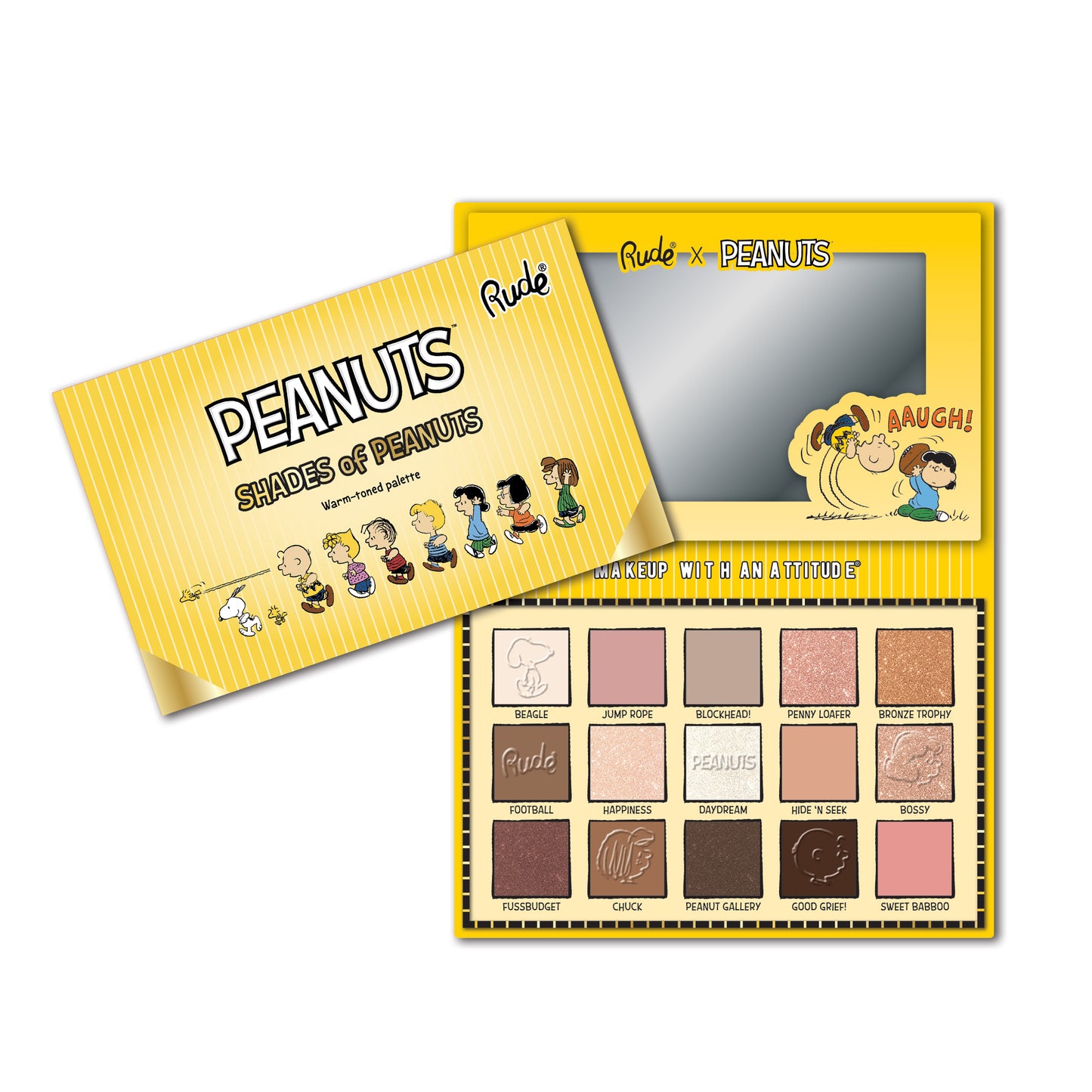 Rude Peanuts Shades of Peanuts Eyeshadow Palette