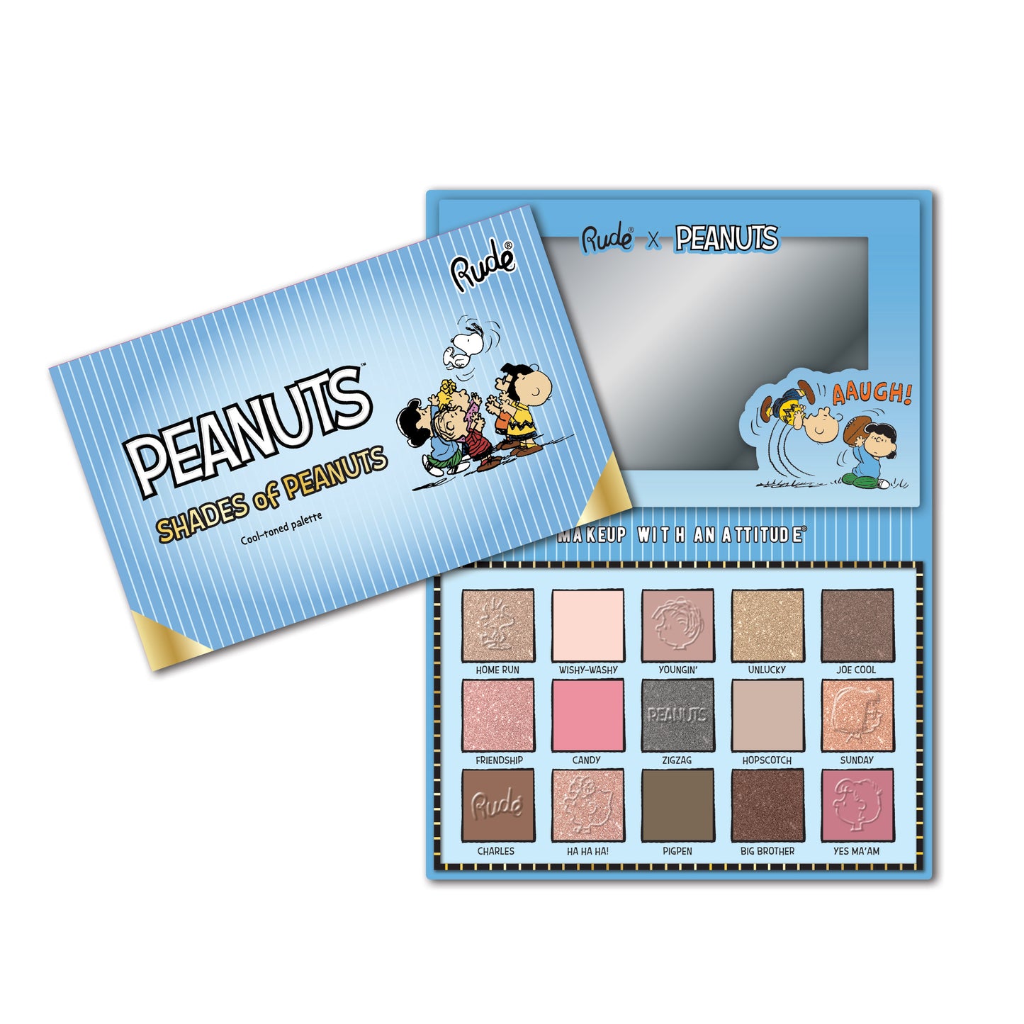 Rude Peanuts Shades of Peanuts Eyeshadow Palette