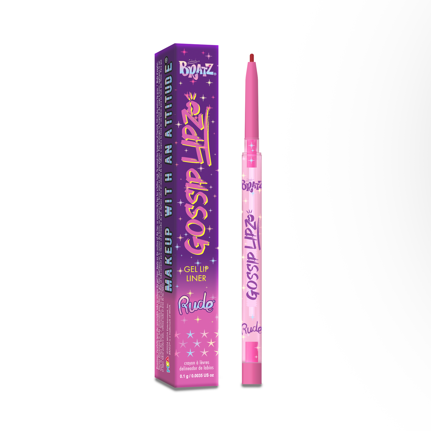 Rude Bratz Gossip Lipz Gel Lip Liner