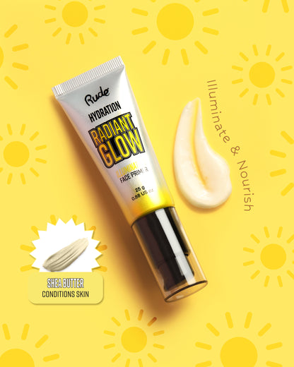 Rude Hydration Collection Radiant Glow Illuminating Face Primer