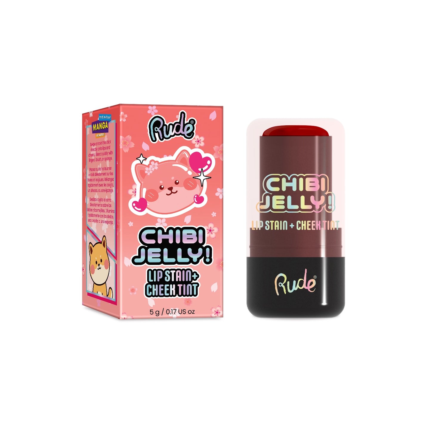 Rude Chibi Manga Collection Chibi Jelly! Lip Stain + Cheek Tint