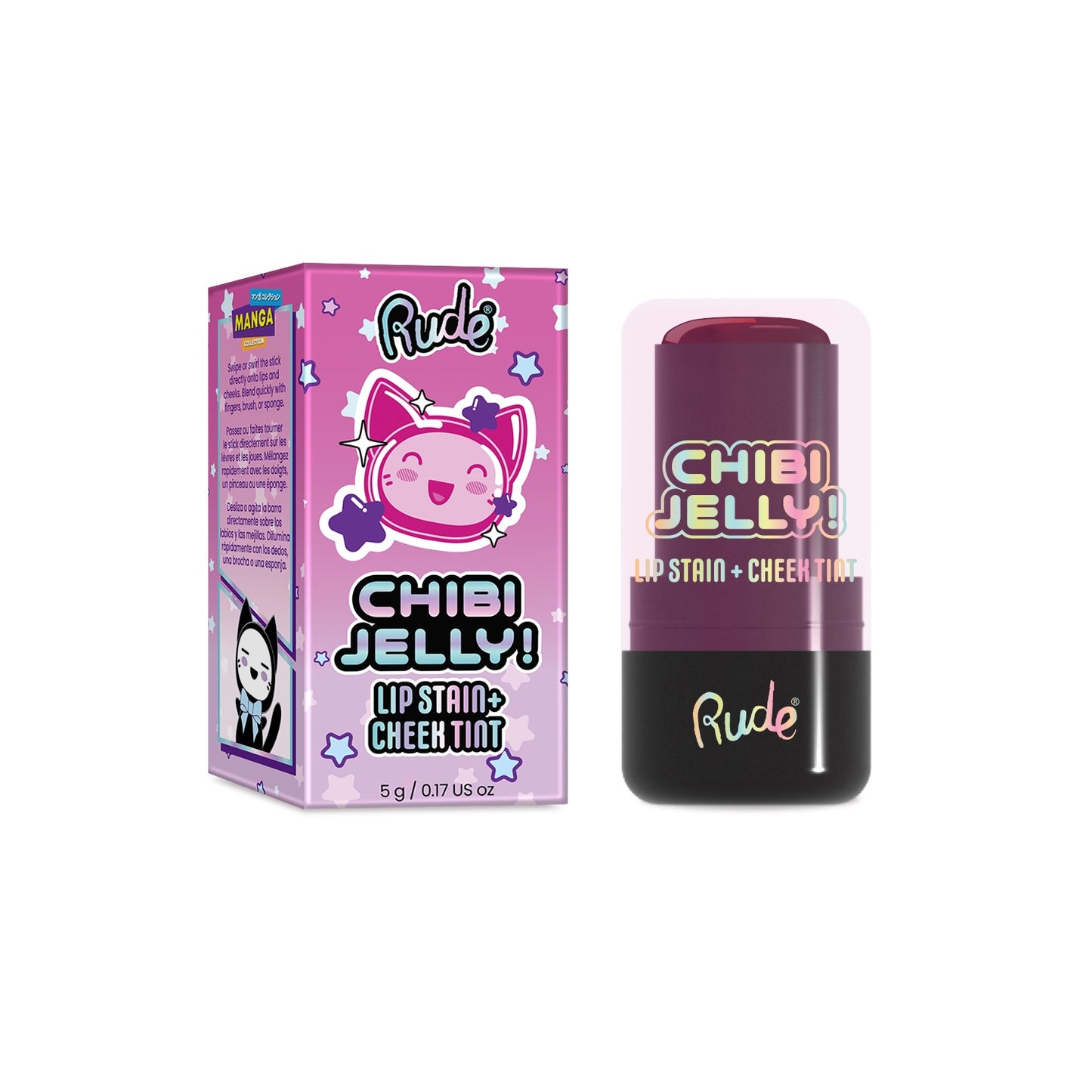 Rude Chibi Manga Collection Chibi Jelly! Lip Stain + Cheek Tint