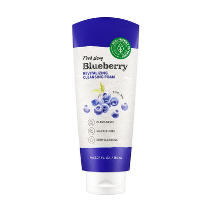 Food Story Blueberry Revitalizing Cleansing Foam