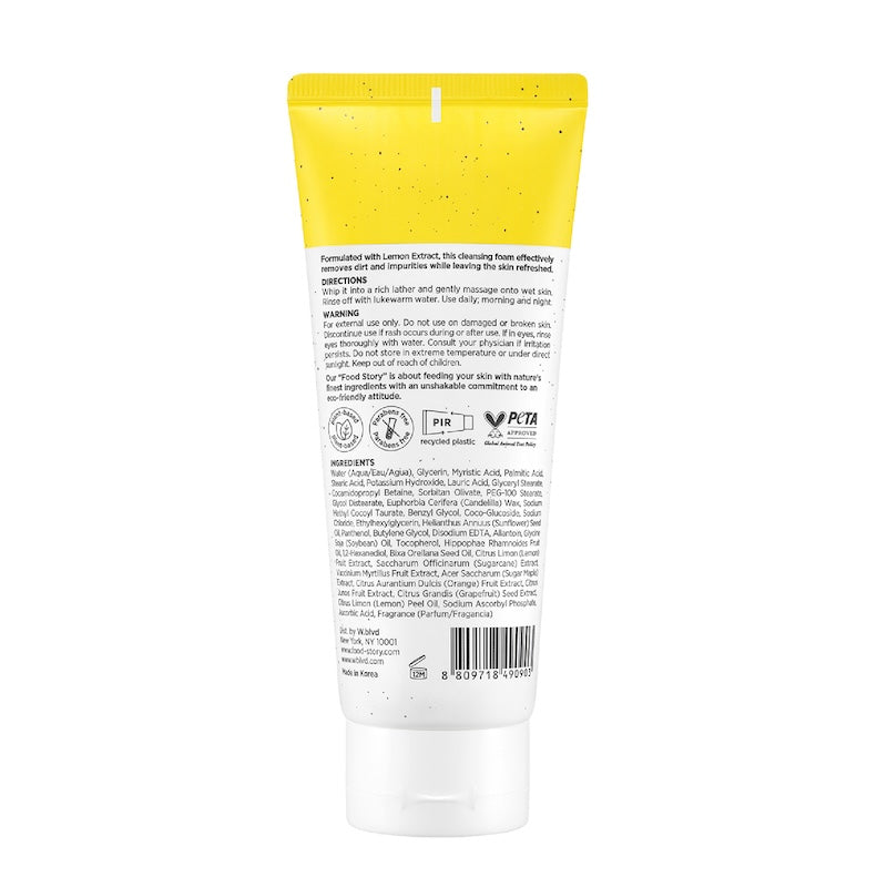 Food Story Lemon Vitamin Fresh Cleansing Foam