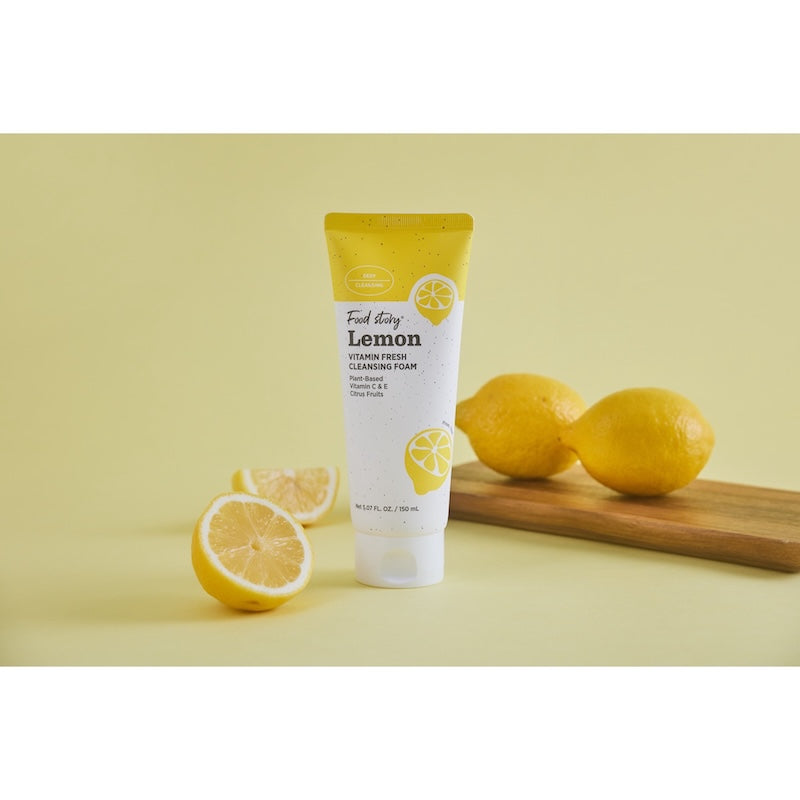 Food Story Lemon Vitamin Fresh Cleansing Foam