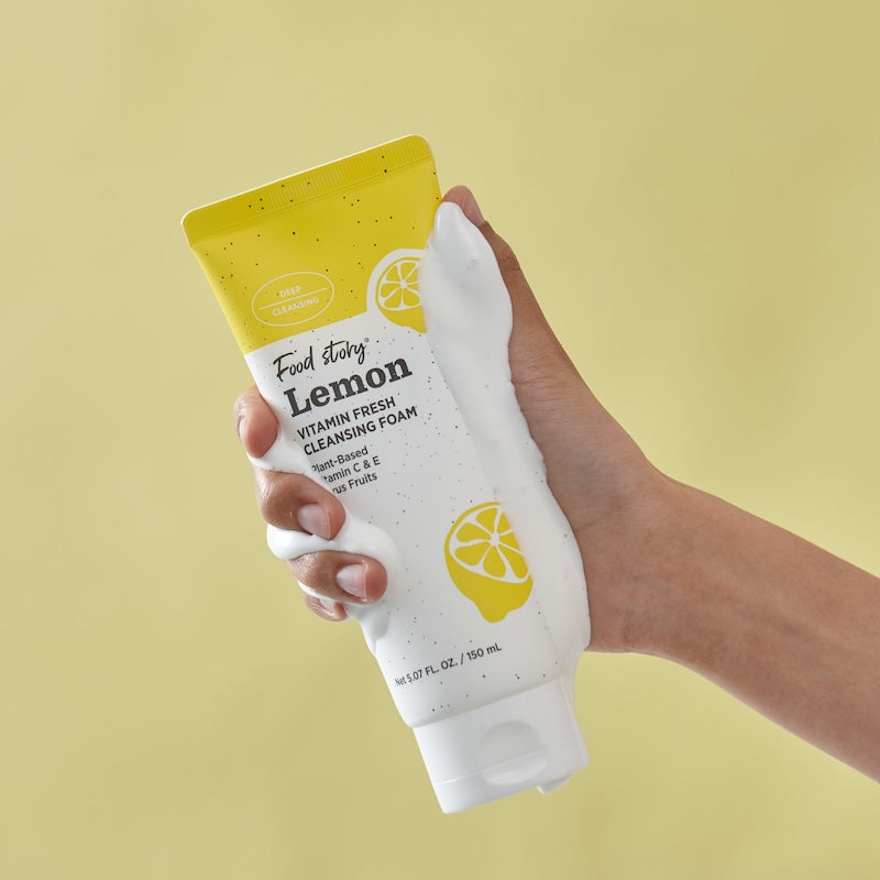 Food Story Lemon Vitamin Fresh Cleansing Foam