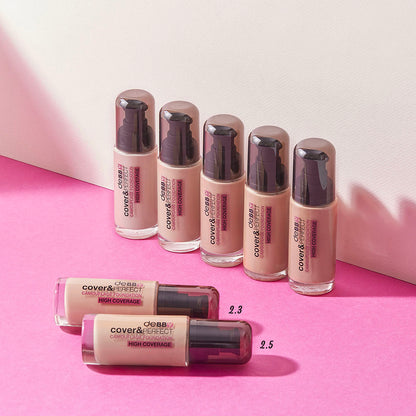 Debby Cover & Perfect High Coverage Foundation