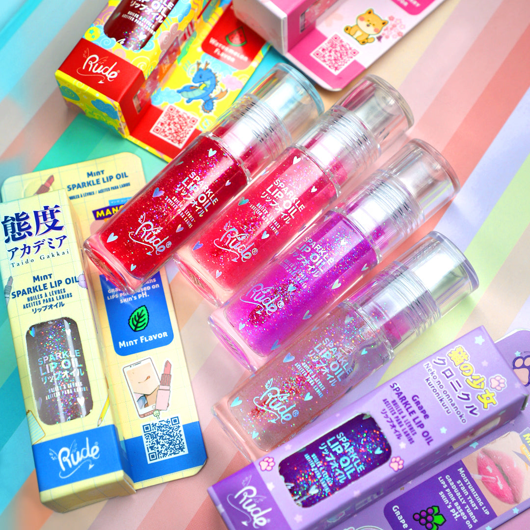 Rude Manga Collection Manga Sparkle Lip Oil