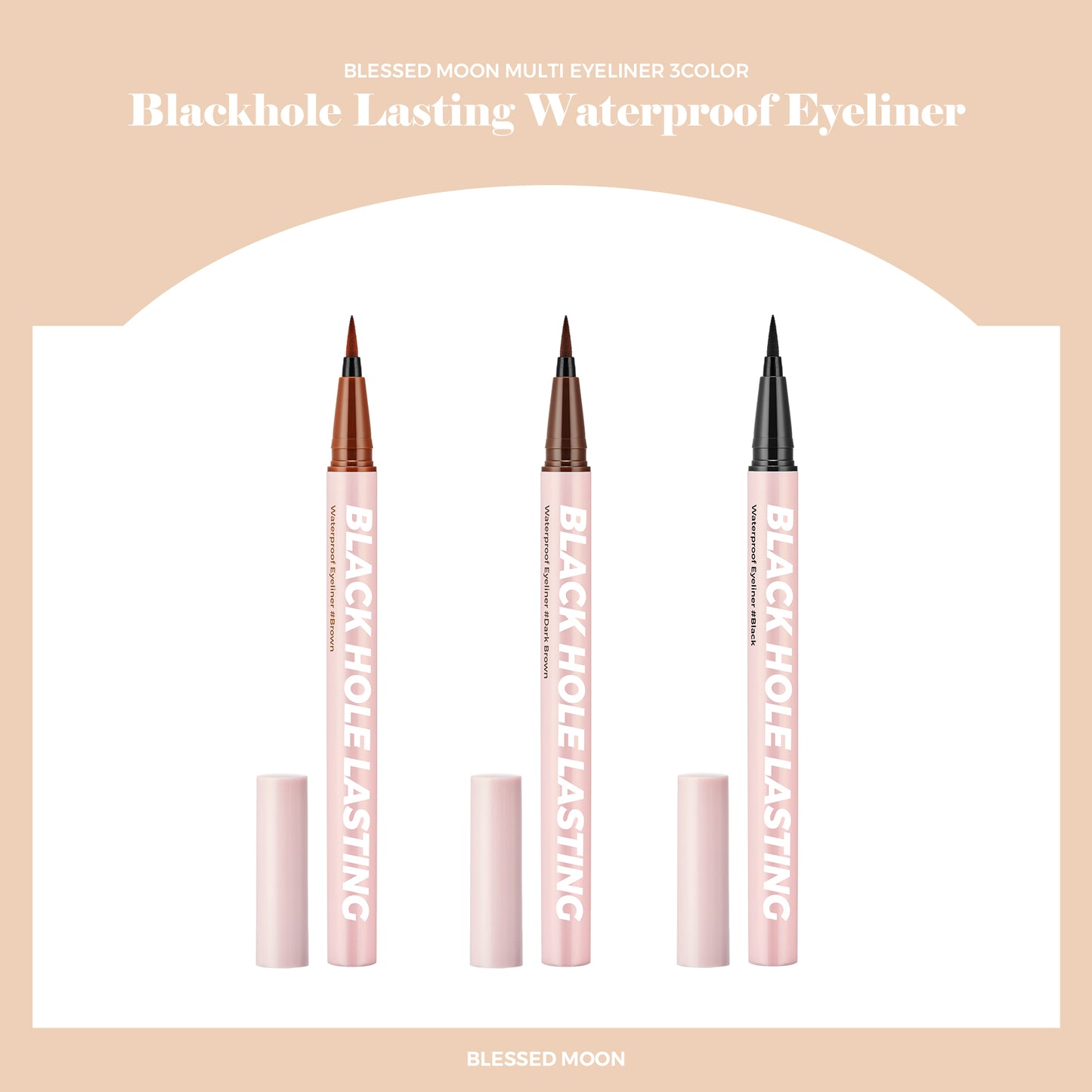 Blessed Moon Black Hole Lasting Waterproof Eyeliner