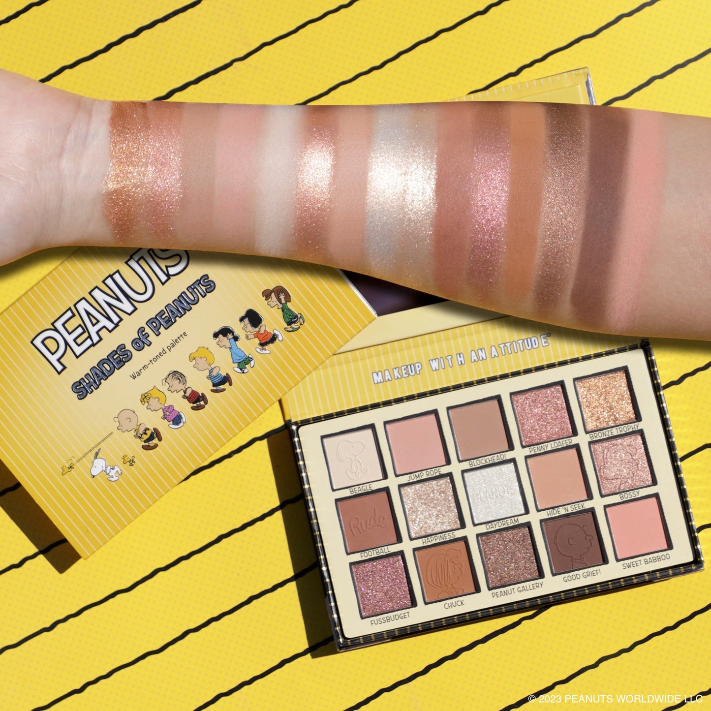 Rude Peanuts Shades of Peanuts Eyeshadow Palette