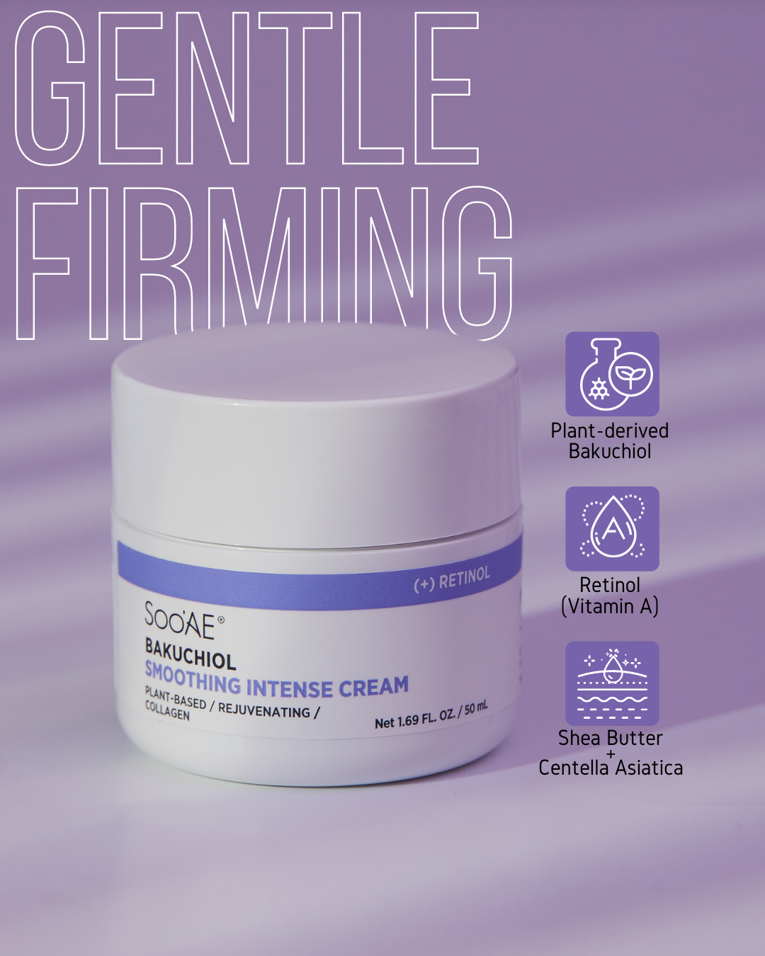 Soo'AE Bakuchiol Smoothing Intense Cream